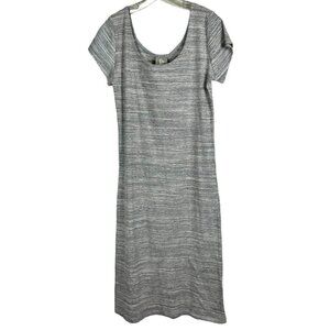 Anthropologie Dolan Heather Grey Midi Dress Large NWT